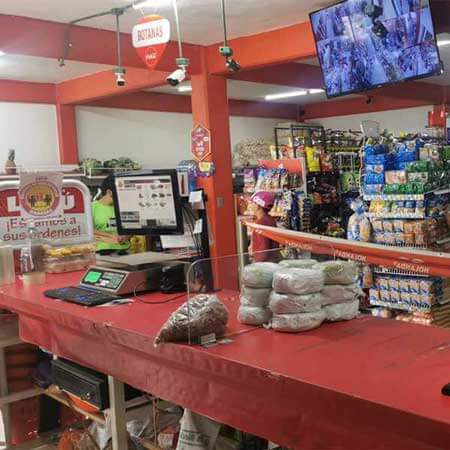 Tienda de abarrotes utilizando BDKREST.